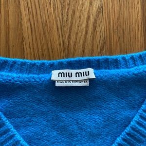 Miu Miu Cashmere Sweater